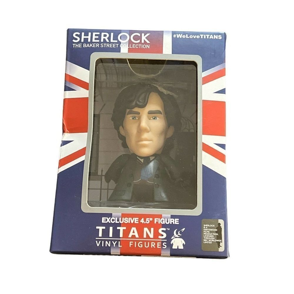 Titans 4.5" Exclusive Sherlock BBC Benedict Cumberbatch Vinyl Figure 2015